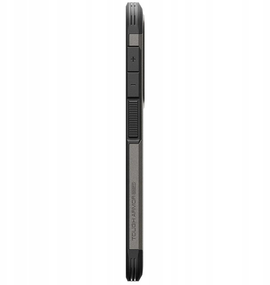 Spigen Tough Armor Mag MagSafe dėklas skirtas Samsung Galaxy S26 – pilkos spalvos