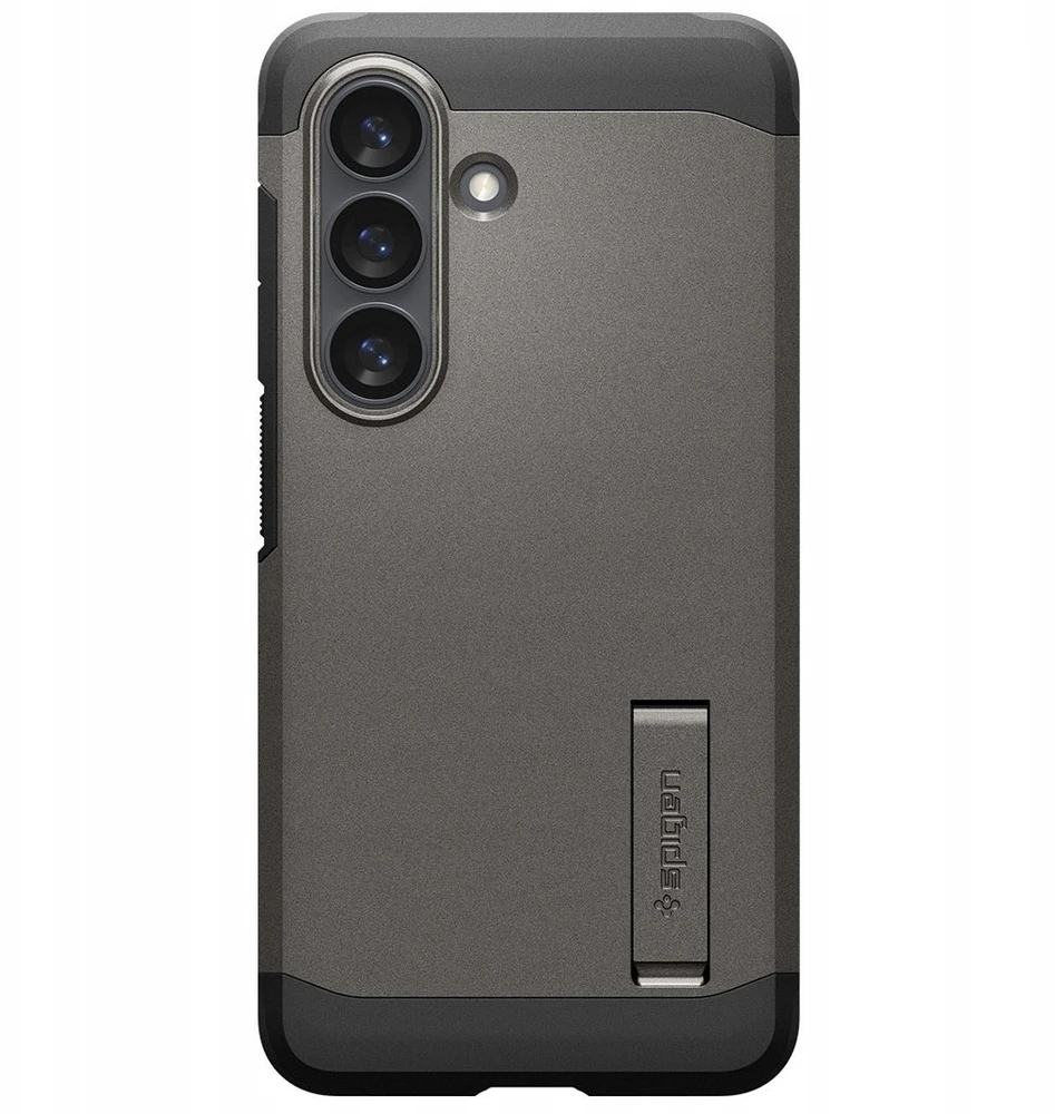 Spigen Tough Armor Mag MagSafe dėklas skirtas Samsung Galaxy S26 – pilkos spalvos