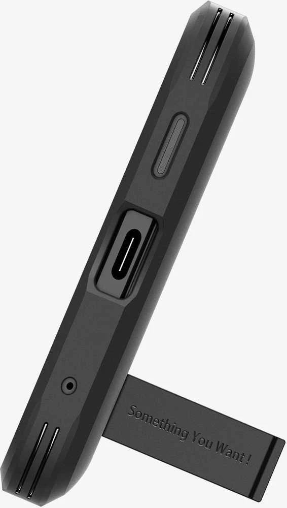 Dėklas Spigen Tough Armor skirtas Samsung Galaxy XCover 7 Pro juodos spalvos