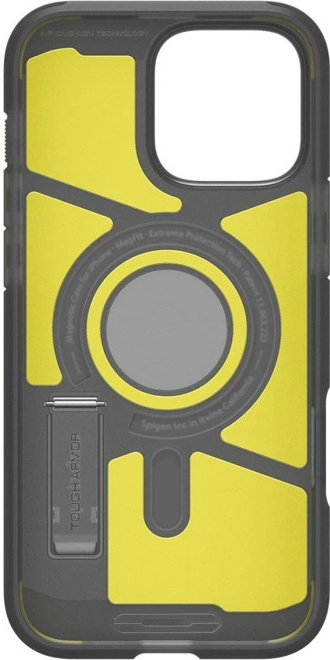 Spigen Tough Armor "T" Mag MagSafe dėklas iPhone 16 Pro - juodas