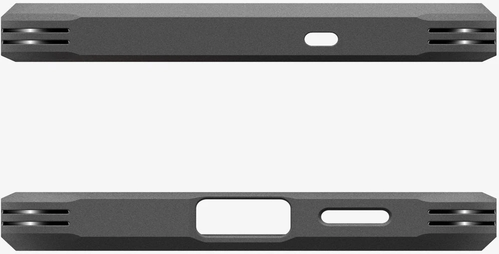 „Spigen Tough Armor MagSafe“ dėklas, juodas - „Samsung Galaxy S25 FE“