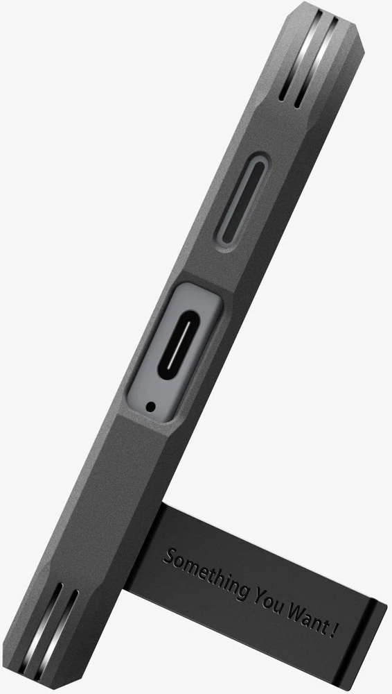 „Spigen Tough Armor MagSafe“ dėklas, juodas - „Samsung Galaxy S25 FE“