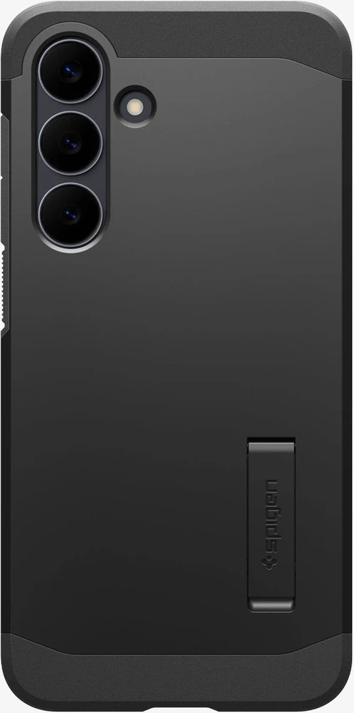 „Spigen Tough Armor MagSafe“ dėklas, juodas - „Samsung Galaxy S25 FE“