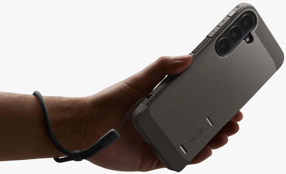 Spigen Tough Armor MAG MagSafe dėklas Samsung Galaxy S26 FE GUNMETAL