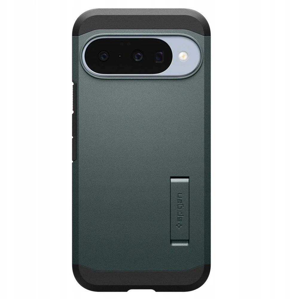 Spigen Tough Armor Mag MagSafe dėklas skirtas Google Pixel 10 / 10 Pro – žalios spalvos