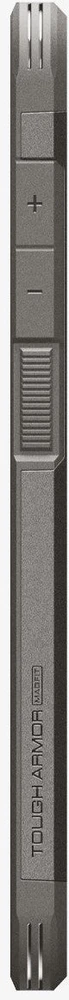 Spigen Tough Armor Mag MagSafe dėklas skirtas Samsung Galaxy S25 FE – Graphite