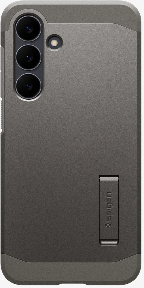 Spigen Tough Armor Mag MagSafe dėklas skirtas Samsung Galaxy S25 FE – Graphite
