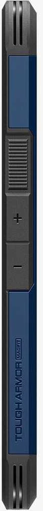 Dėklas Spigen 029 d. „Tough Armor MagSafe“ tamsiai mėlynas – „Google Pixel 9a“