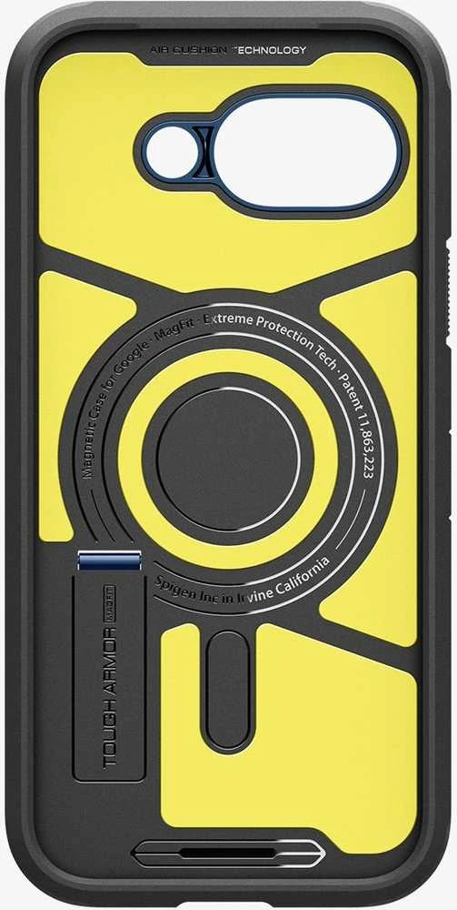 Dėklas Spigen 029 d. „Tough Armor MagSafe“ tamsiai mėlynas – „Google Pixel 9a“