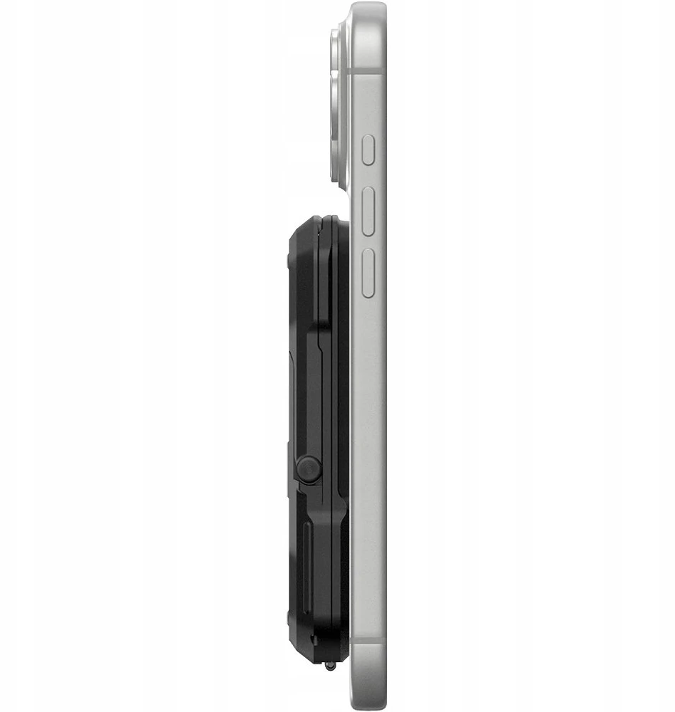 Dėklas „Spigen Tough Armor Pro“ piniginė, „MagSafe 5 Card“, juoda