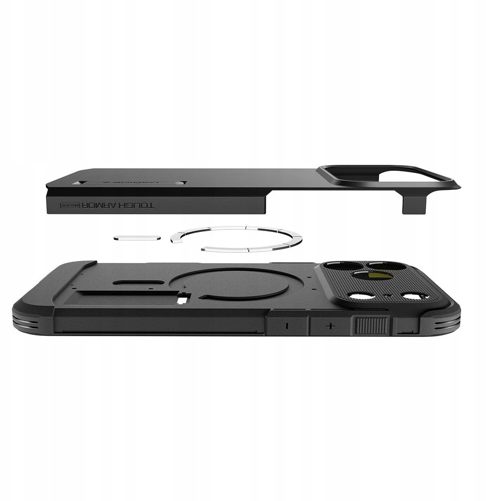 „Spigen Tough Armor T MagSafe“, metalinis dėklas – „iPhone 17 Pro Max“
