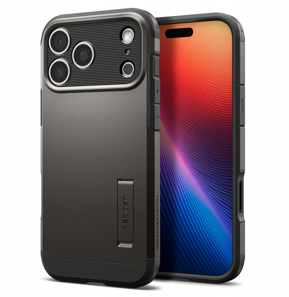 „Spigen Tough Armor T MagSafe“, metalinis dėklas – „iPhone 17 Pro Max“