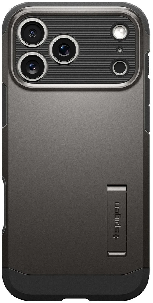 Spigen Tough Armor MagSafe dėklas iPhone 18 Pro / 17 Pro - juodas