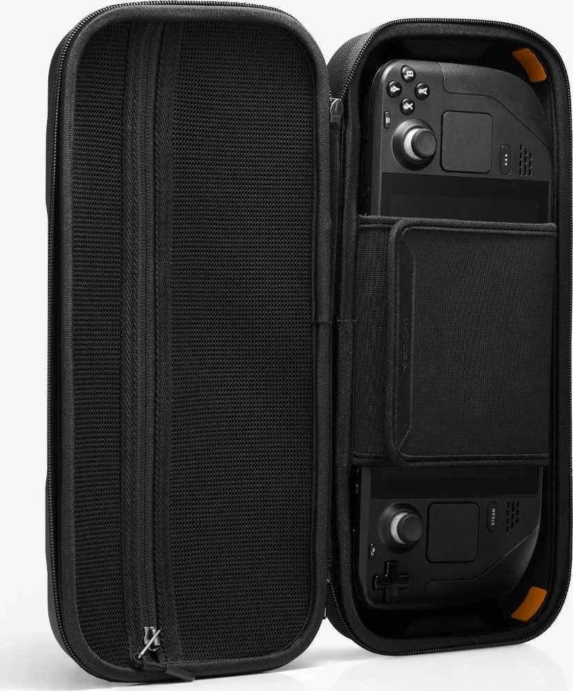 „Spigen Rugged Armor Pro Pouch“, juodas - Steam Deck