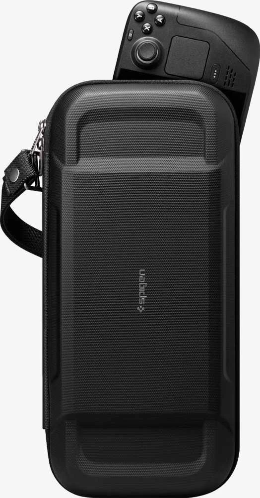 „Spigen Rugged Armor Pro Pouch“, juodas - Steam Deck