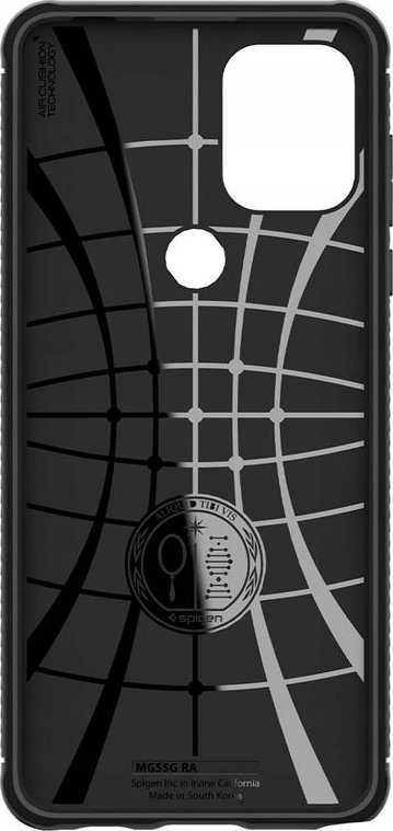 Dėklas Spigen Rugged Armor, juodas - Motorola Moto G Stylus 5G