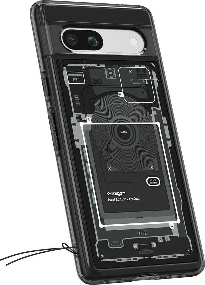 Dėklas Spigen Ultra Hybrid, zero one - Google Pixel 7a