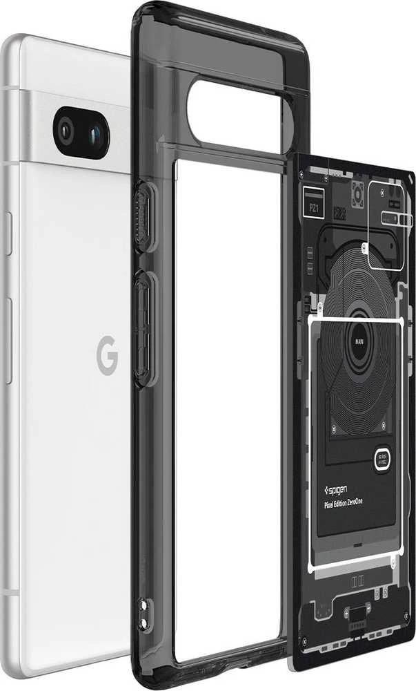 Dėklas Spigen Ultra Hybrid, zero one - Google Pixel 7a
