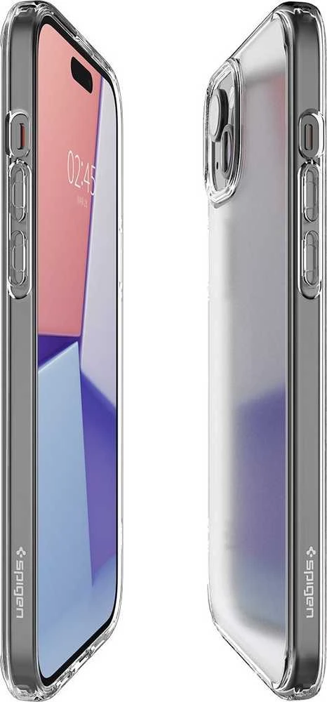 Spigen Ultra Hybrid Matte dėklas skirtas Apple iPhone 15 Plus, spalva - Frost Clear