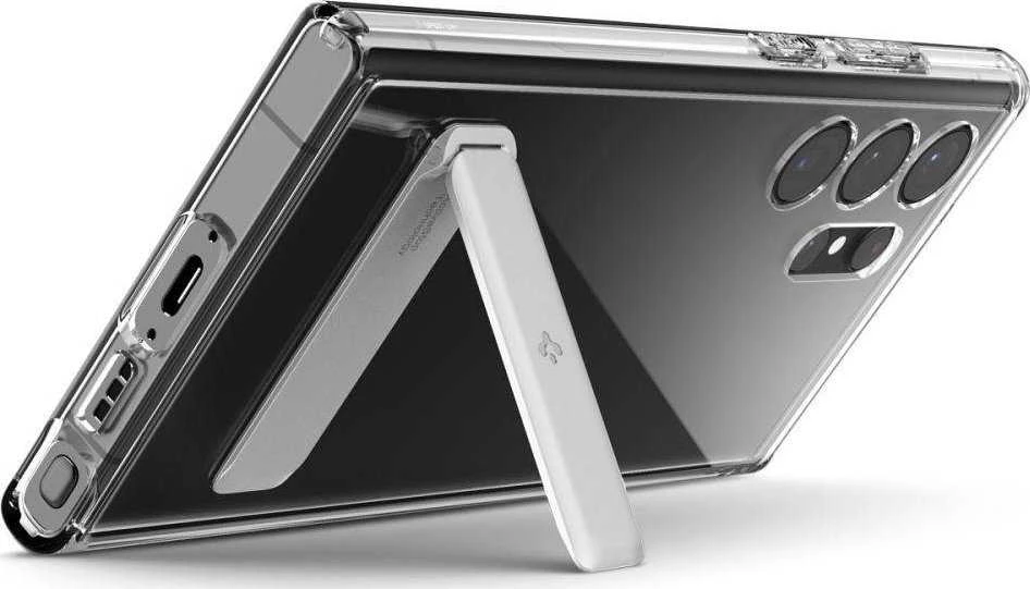 Dėklas „Spigen Ultra Hybrid“ „S“ „Galaxy S23 Ultra Crystal Clear“