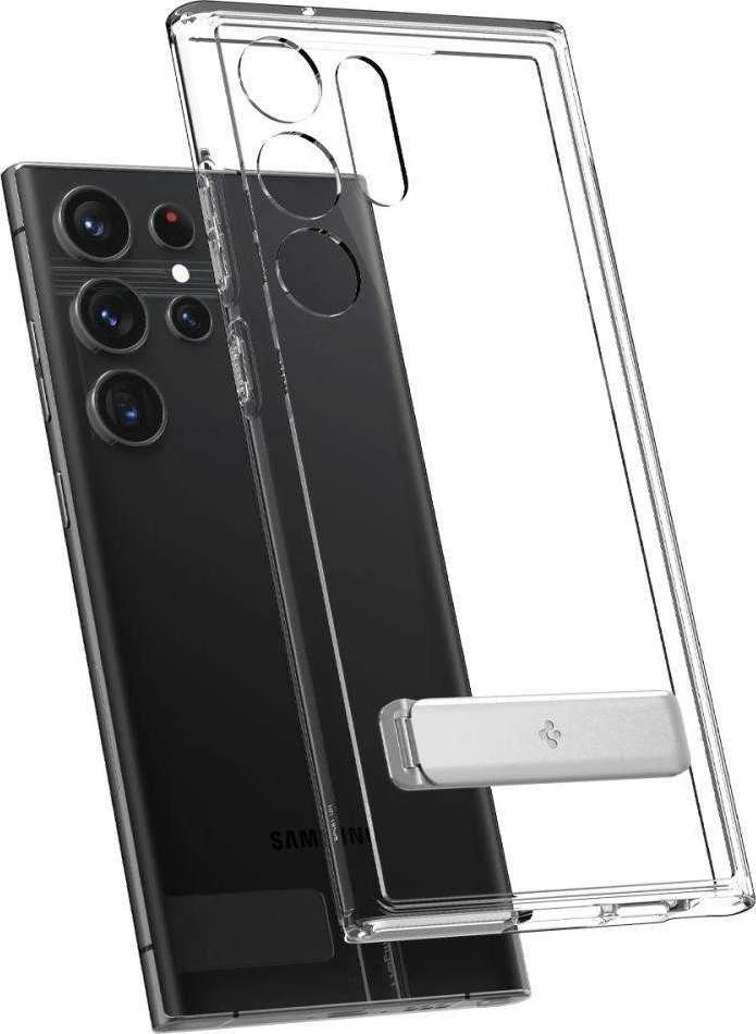 Dėklas „Spigen Ultra Hybrid“ „S“ „Galaxy S23 Ultra Crystal Clear“