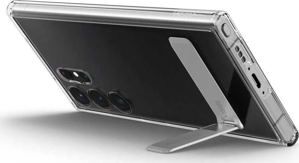 Dėklas „Spigen Ultra Hybrid“ „S“ „Galaxy S23 Ultra Crystal Clear“