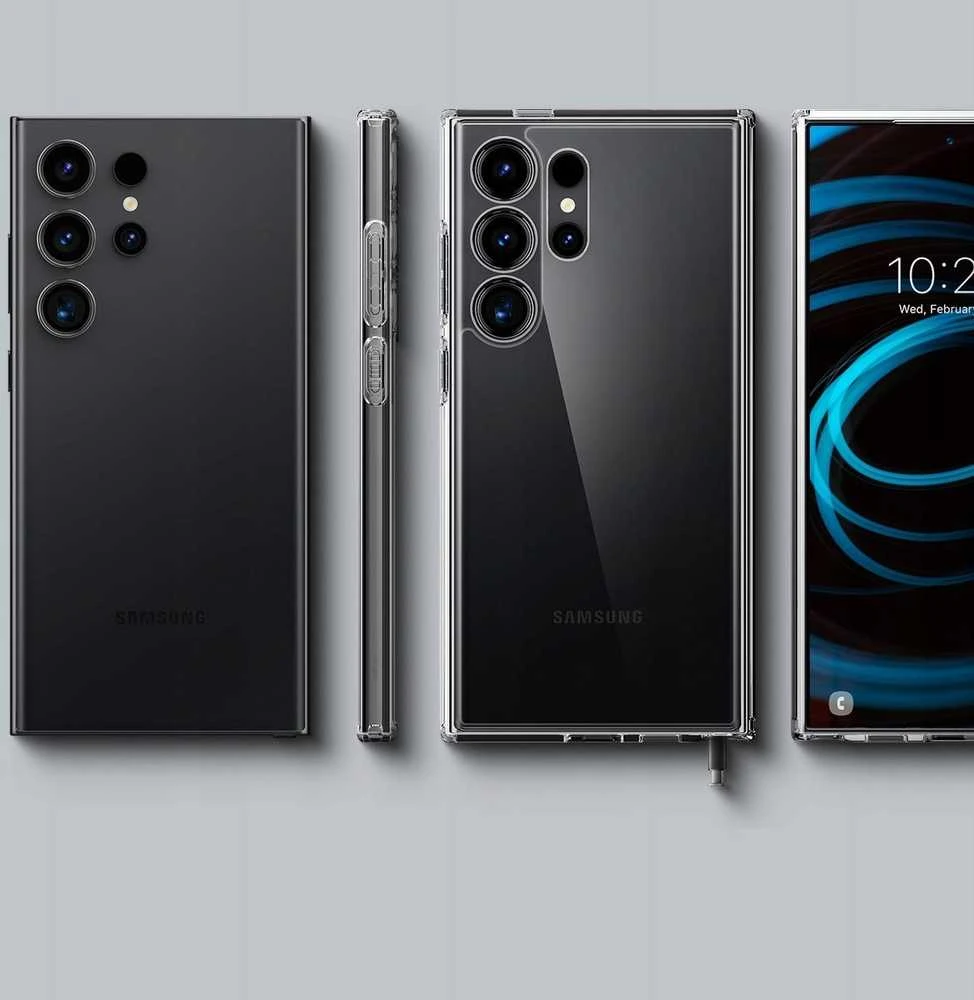 Dėklas Spigen Ultra Hybrid Galaxy S25 Ultra krištolo skaidrumo
