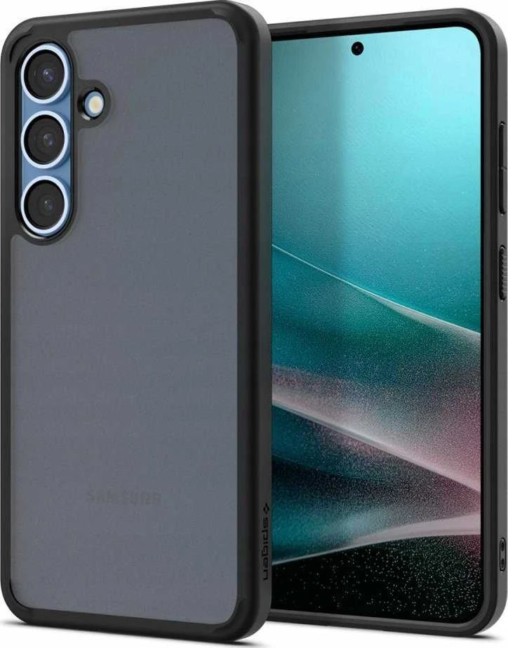 Spigen dėklas ULTRA HYBRID skirtas Samsung Galaxy S25 frost juodos spalvos