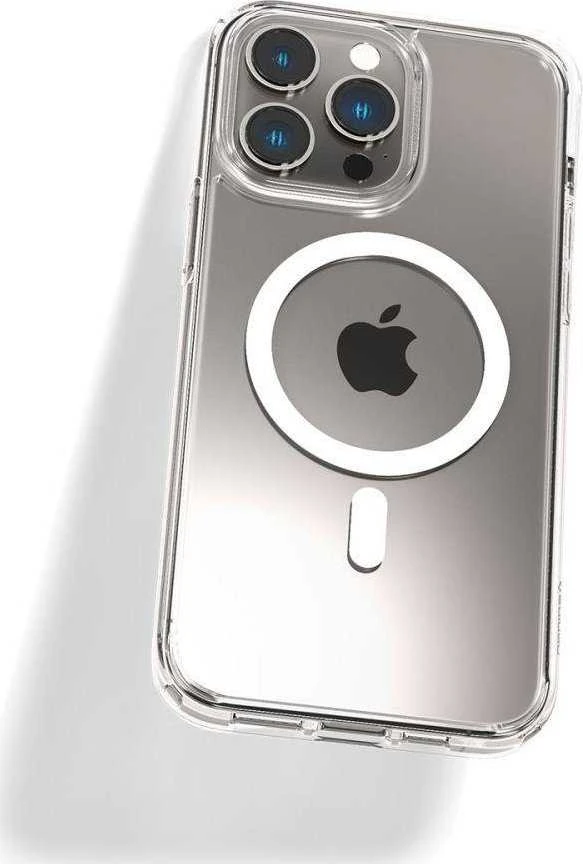 Spigen Ultra Hybrid (MagFit) dėklas skirtas Apple iPhone 14 Pro Max, spalva - Balta