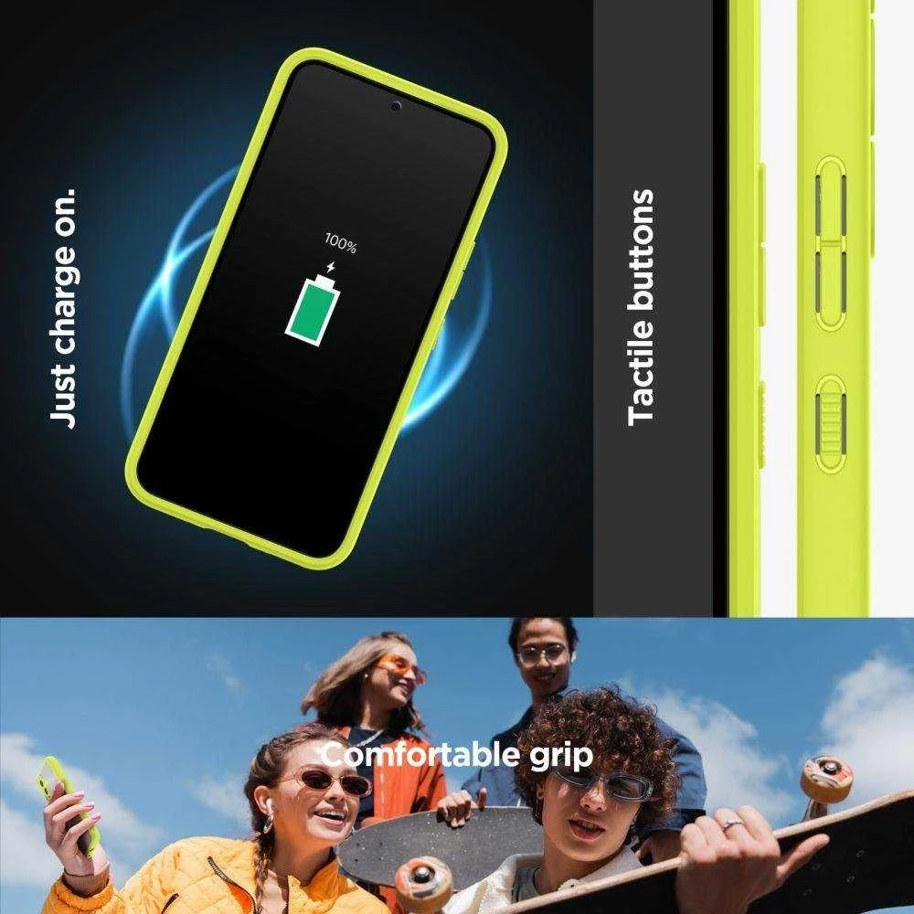 Spigen Ultra Hybrid dėklas skirtas Samsung Galaxy A54 5G, spalva - Lime