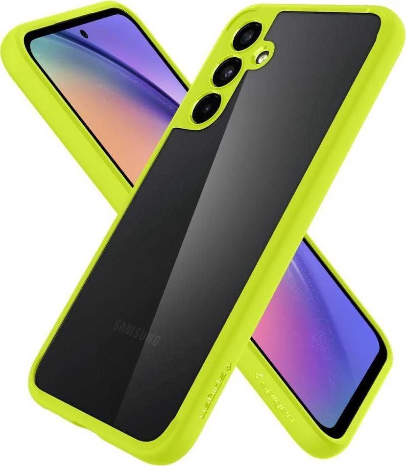 Spigen Ultra Hybrid dėklas skirtas Samsung Galaxy A54 5G, spalva - Lime