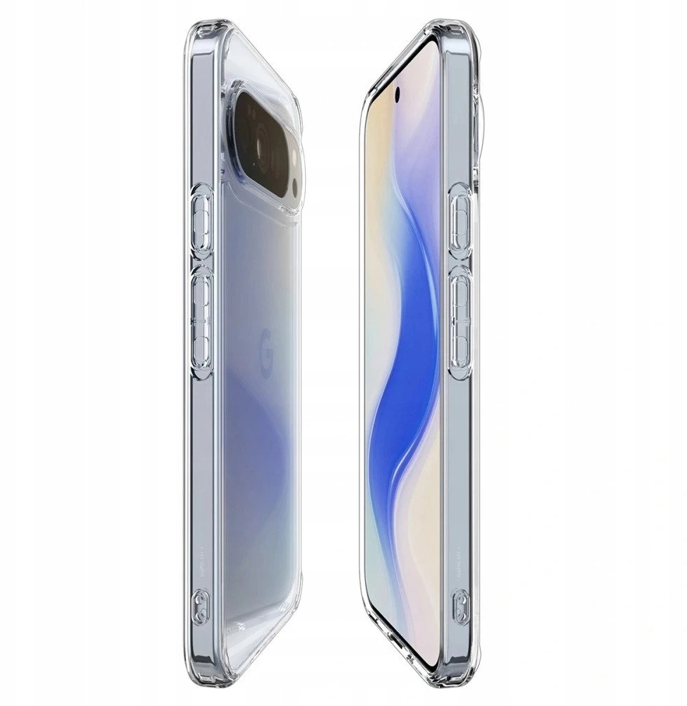Spigen Ultra Hybrid dėklas skirtas Google Pixel 10 / 10 Pro – skaidrus
