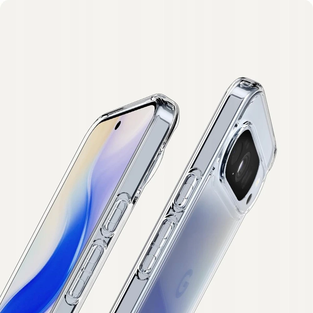 Spigen Ultra Hybrid dėklas skirtas Google Pixel 10 / 10 Pro – skaidrus