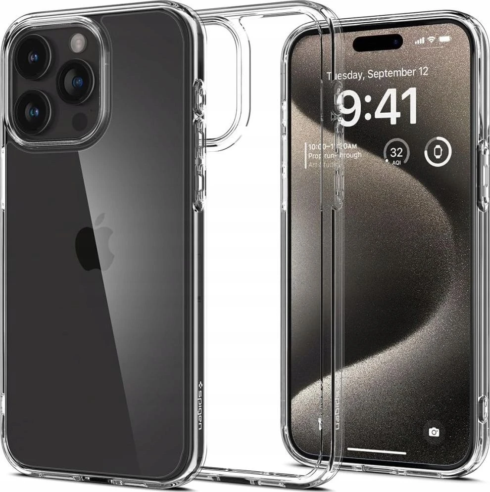 Spigen Ultra Hybrid Apple iPhone 16 Pro Max – dėklas telefonui skaidrus