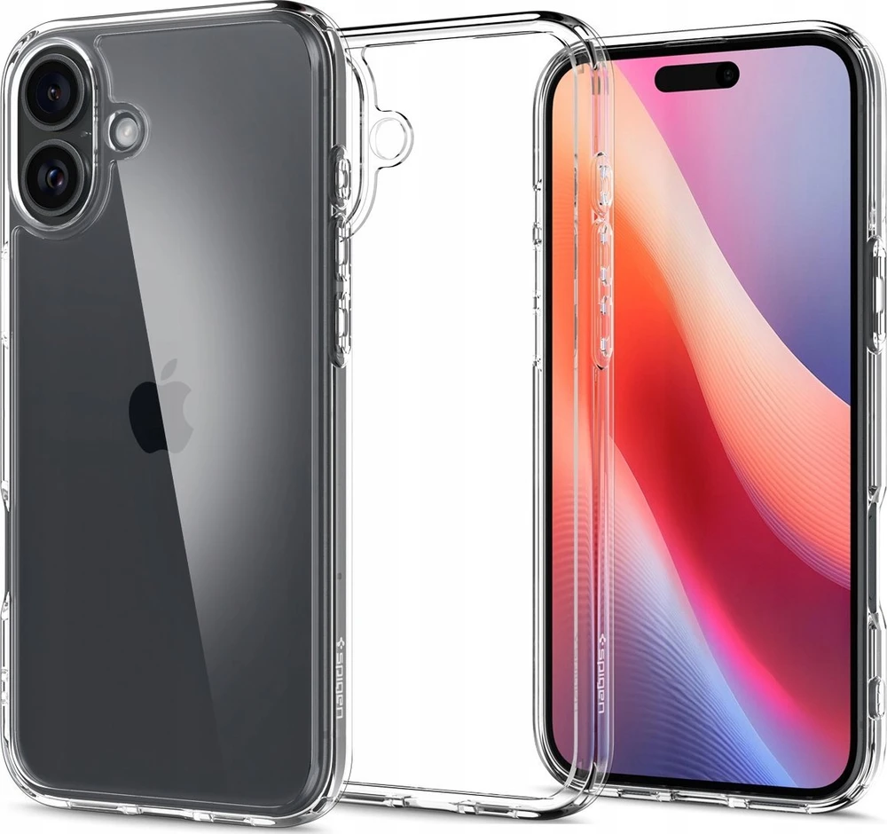 Spigen dėklas ULTRA HYBRID skirtas Apple iPhone 16 Plus crystal clear