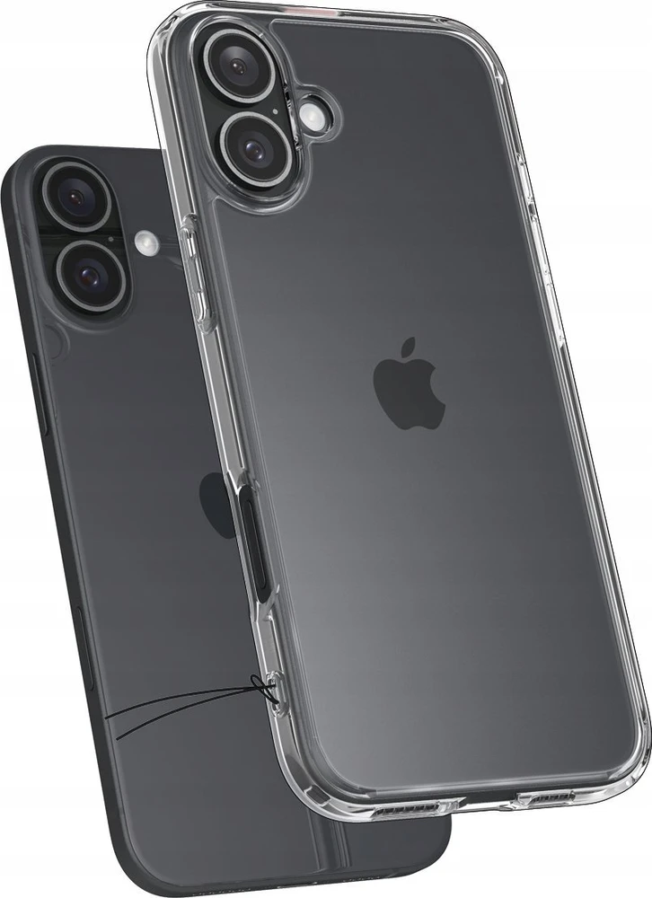 Spigen Ultra Hybrid iPhone 16 – skaidrus telefono dėklas