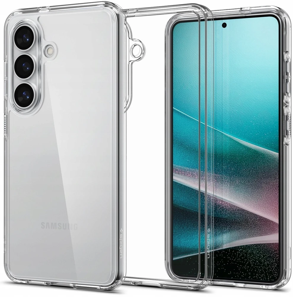 Spigen Ultra Hybrid dėklas skirtas Samsung Galaxy S26+ – skaidrus