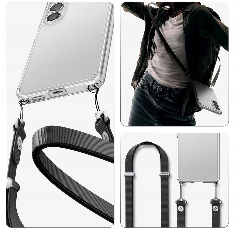 Spigen Ultra Hybrid dėklas skirtas Samsung Galaxy S26+ – skaidrus