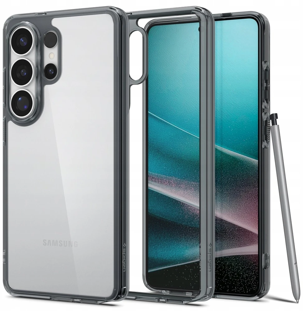Spigen Ultra Hybrid dėklas skirtas Samsung Galaxy S26 Ultra – pusiau skaidrus