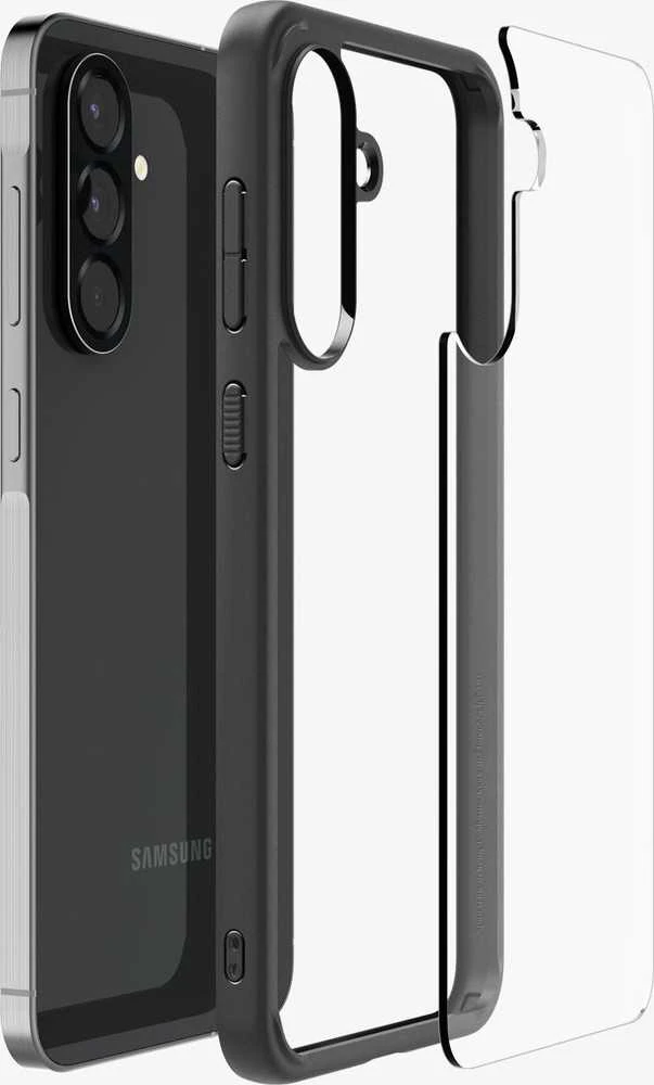 Spigen Ultra Hybrid Samsung Galaxy A56 5G – Matte dėklas telefonui juodos spalvos
