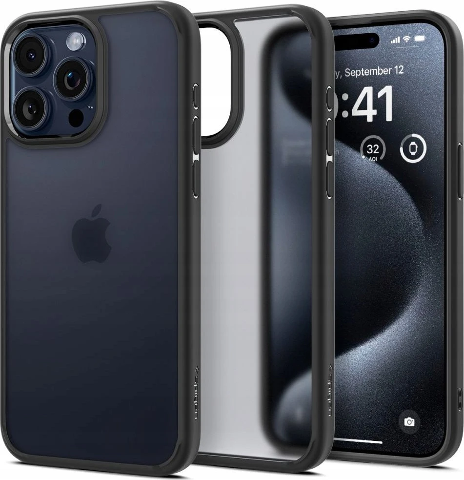 Spigen Ultra Hybrid Apple iPhone 16 Pro Max – dėklas telefonui skaidrus