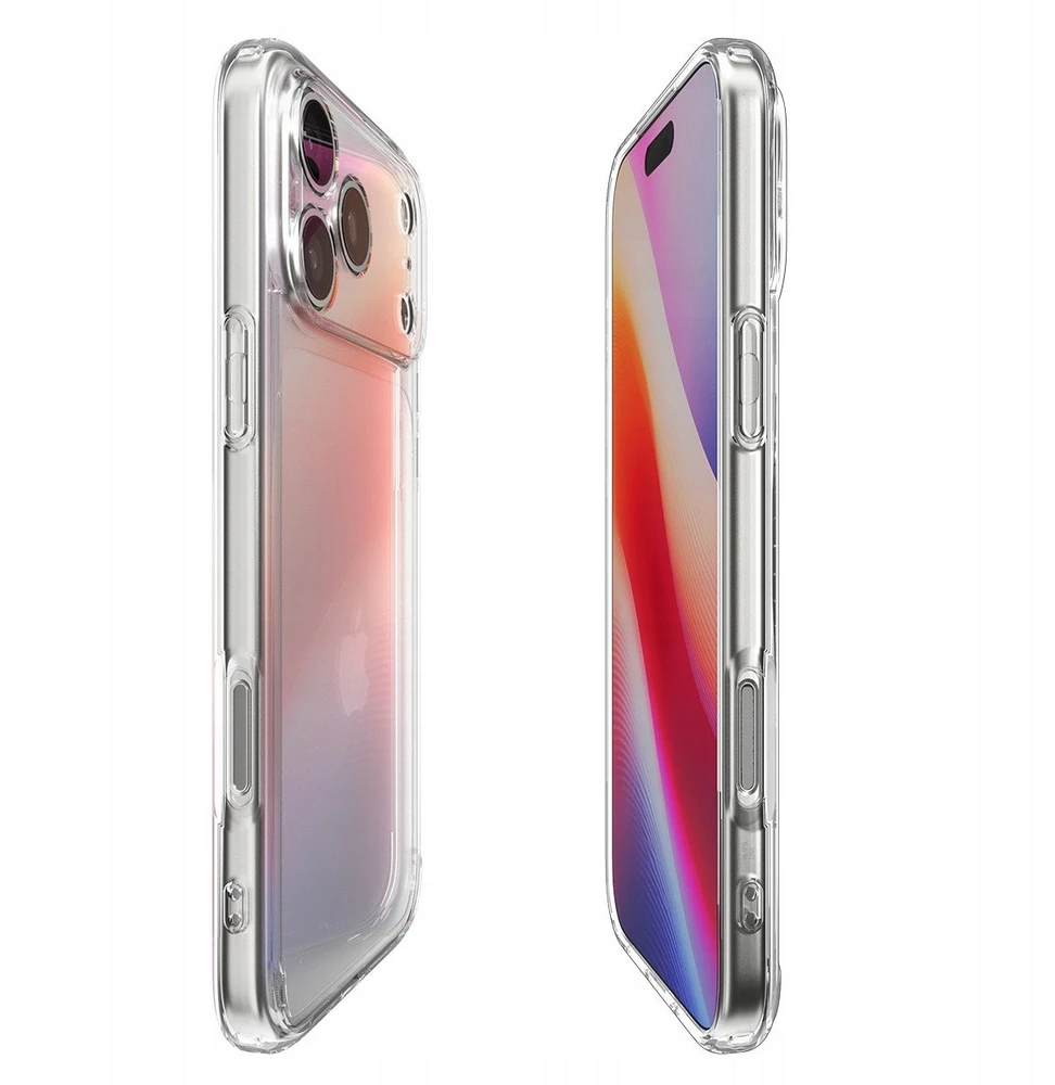 Dėklas „Spigen Ultra Hybrid“, krištolo skaidrumo – „iPhone 17 Pro Max“