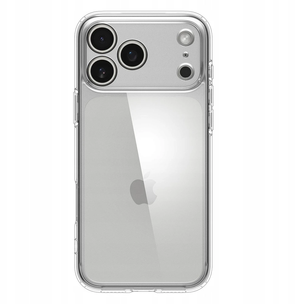 Dėklas „Spigen Ultra Hybrid“, krištolo skaidrumo – „iPhone 17 Pro Max“