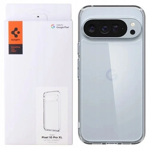 Dėklas Spigen Ultra Hybrid Google Pixel 10 Pro XL crystal clear