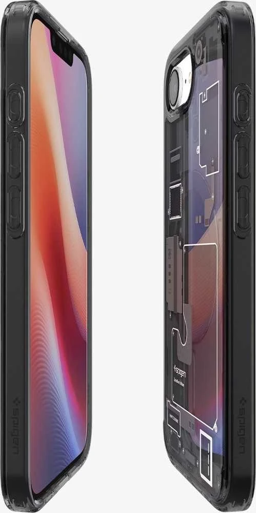 „Spigen Ultra Hybrid MagSafe“ dėklas, skirtas „iPhone 16e / 17e Zero One“ - Juodas