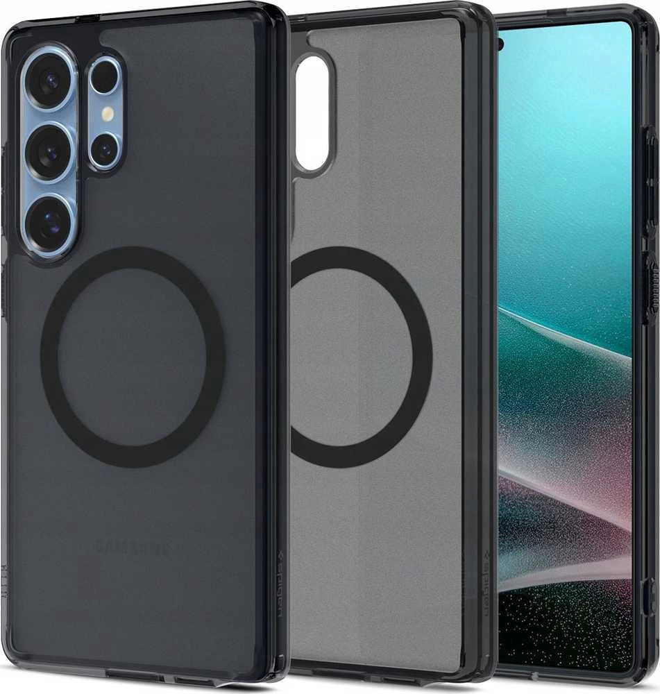 Spigen Ultra Hybrid Mag Samsung Galaxy S25 Ultra – dėklas telefonui juodos spalvos