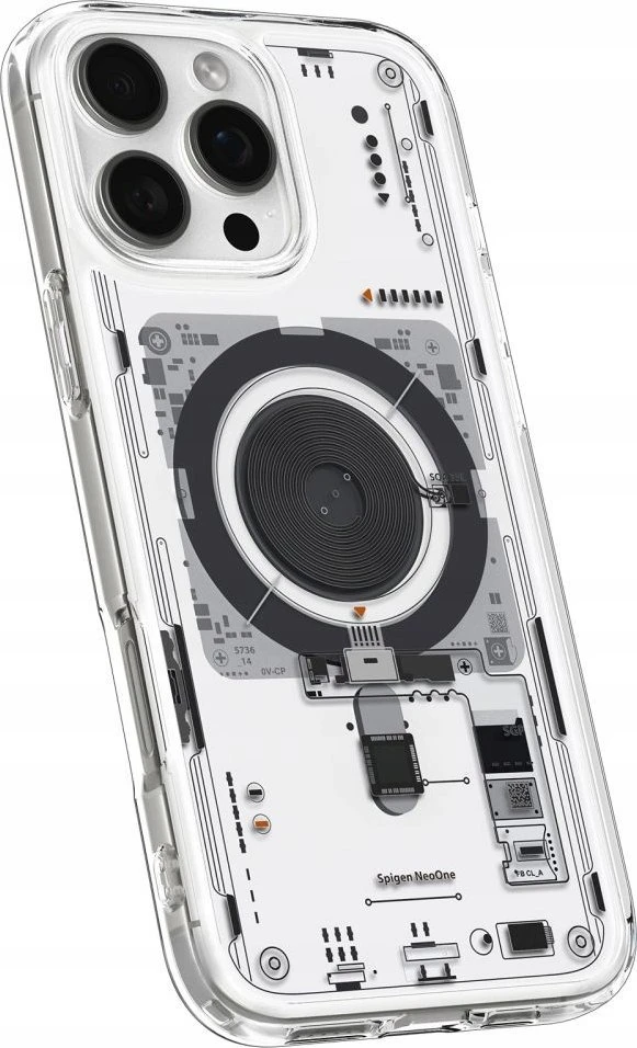Dėklas „Spigen Ultra Hybrid MagSafe“, „Neo One“ – „Apple iPhone 16 Pro Max“
