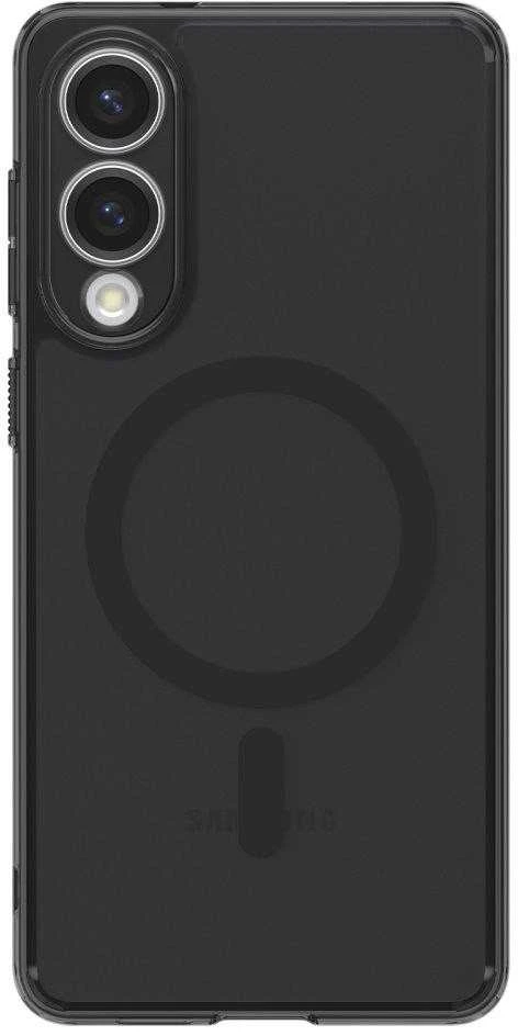 Spigen Ultra Hybrid Mag dėklas su MagSafe skirtas Samsung Galaxy S25 Edge – juodos spalvos Translucent
