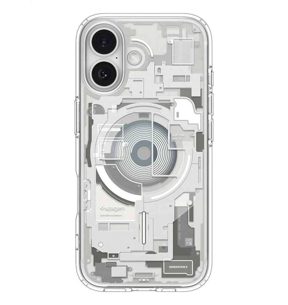 Spigen Ultra Hybrid MagSafe dėklas skirtas Apple iPhone 17 Zero One – titanium