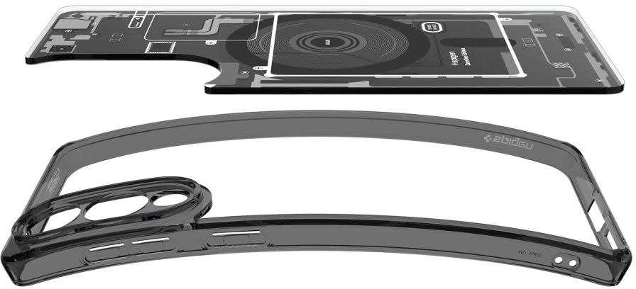 Spigen Ultra Hybrid Mag dėklas su MagSafe skirtas Samsung Galaxy S25 Edge su Print – juodos spalvos